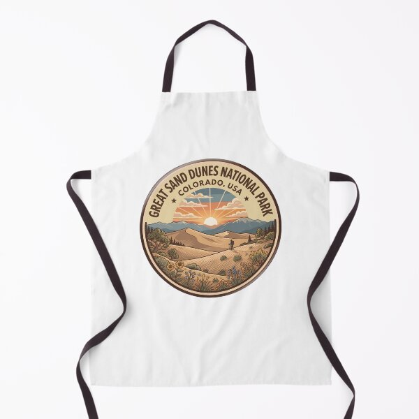 Item preview, Great Sand Dunes National Park Colorado Hiker Sunset Wildflowers designed and sold by LittleArij.