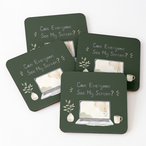Item preview, Can Everyone See My Screen? – Funny Work Meeting Meme designed and sold by ManggaeJM.