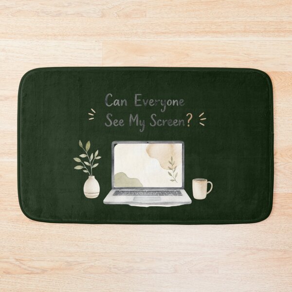 Item preview, Can Everyone See My Screen? – Funny Work Meeting Meme designed and sold by ManggaeJM.