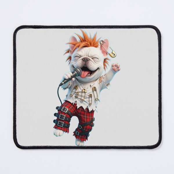 Item preview, French Bulldog ‘Johnny Rotten’ designed and sold by SmARTNiki.