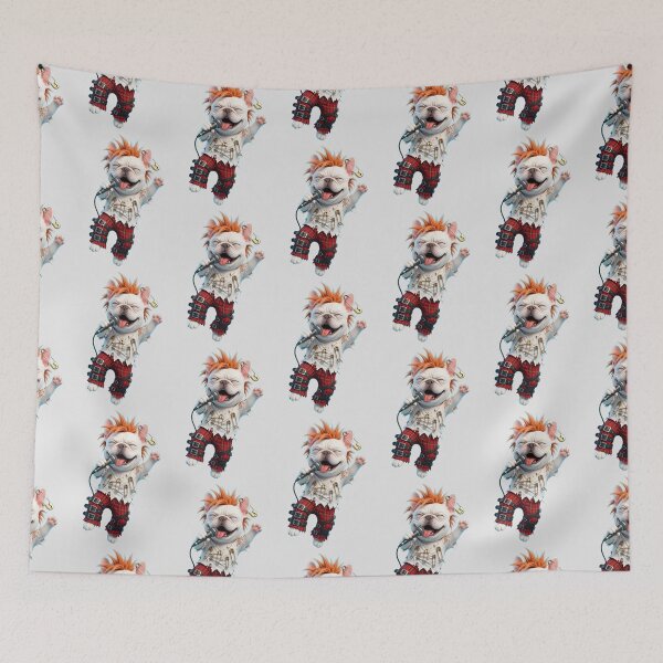 Item preview, French Bulldog ‘Johnny Rotten’ designed and sold by SmARTNiki.
