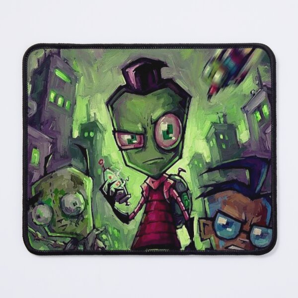 Item preview, Invader Zim Animated Sci-Fi Fine Art Tribute designed and sold by Art's Diner.