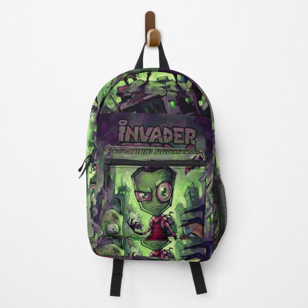 Item preview, Invader Zim Animated Sci-Fi Fine Art Tribute designed and sold by Art's Diner.