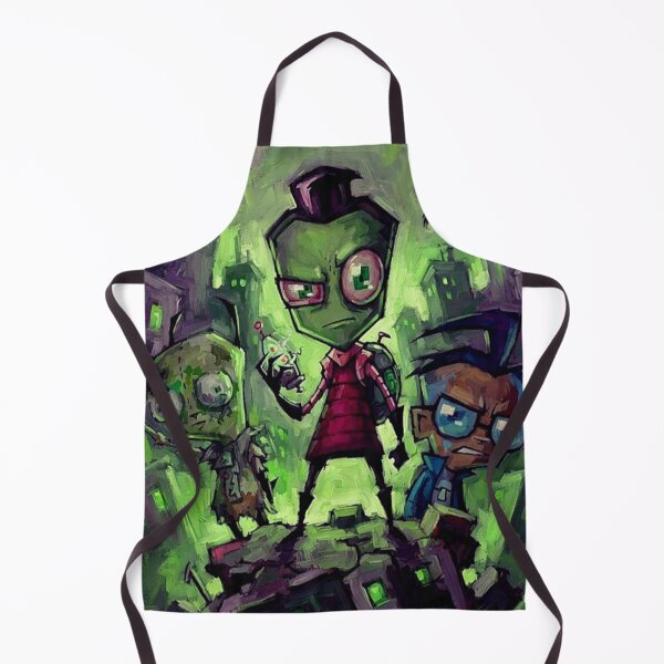 Item preview, Invader Zim Animated Sci-Fi Fine Art Tribute designed and sold by Art's Diner.
