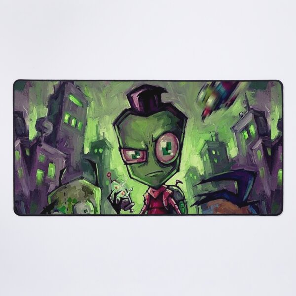 Item preview, Invader Zim Animated Sci-Fi Fine Art Tribute designed and sold by Art's Diner.