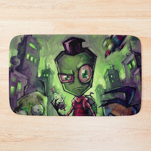 Item preview, Invader Zim Animated Sci-Fi Fine Art Tribute designed and sold by Art's Diner.