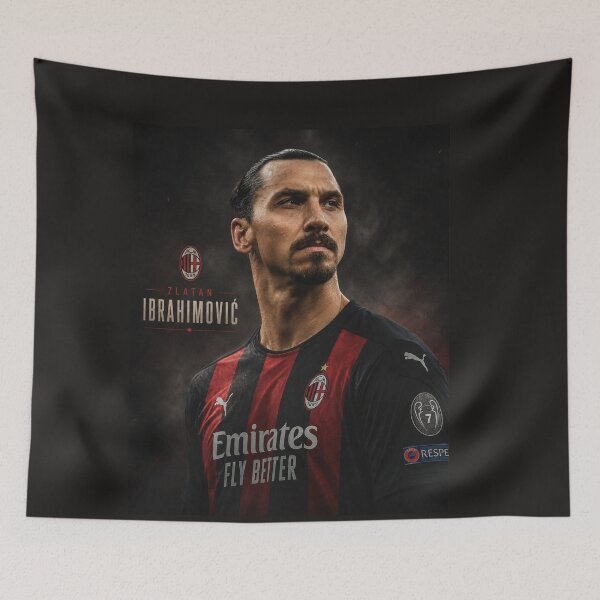 Item preview, Zlatan Ibrahimovic retro Football players designed and sold by ARbyCharlie.