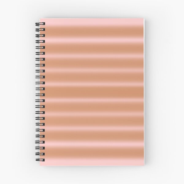 Item preview, Minimalist Ribbed Waves Pattern in Blush Pink and Caramel designed and sold by pluielegere.