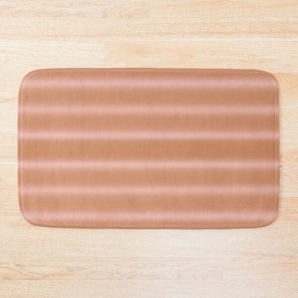 Item preview, Minimalist Ribbed Waves Pattern in Blush Pink and Caramel designed and sold by pluielegere.