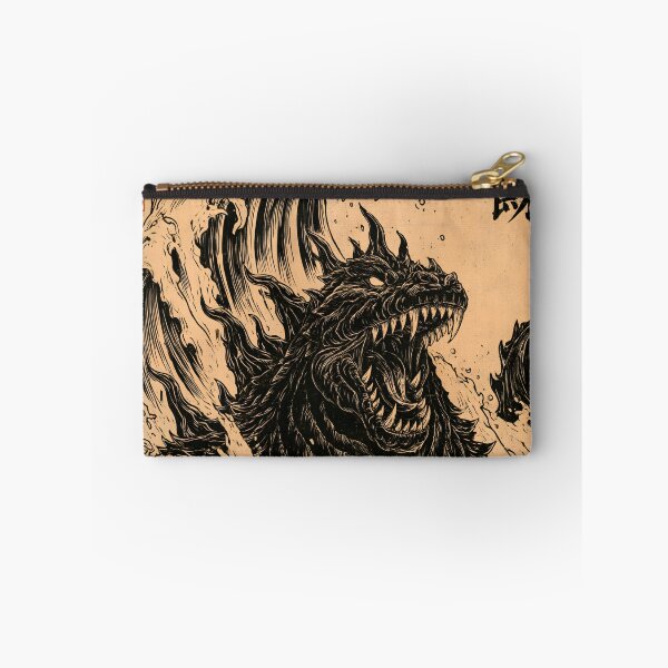 Item preview, Ukiyo-e Dragon Wave Japanese Woodblock Print designed and sold by GrinGalore.