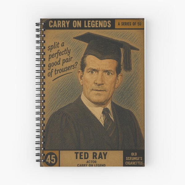 Item preview, Ted Ray - Carry On Trading Cards designed and sold by halibutgoatramb.