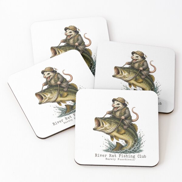 Item preview, River Rat Fishing Club - Barely Function designed and sold by Gbriel3.