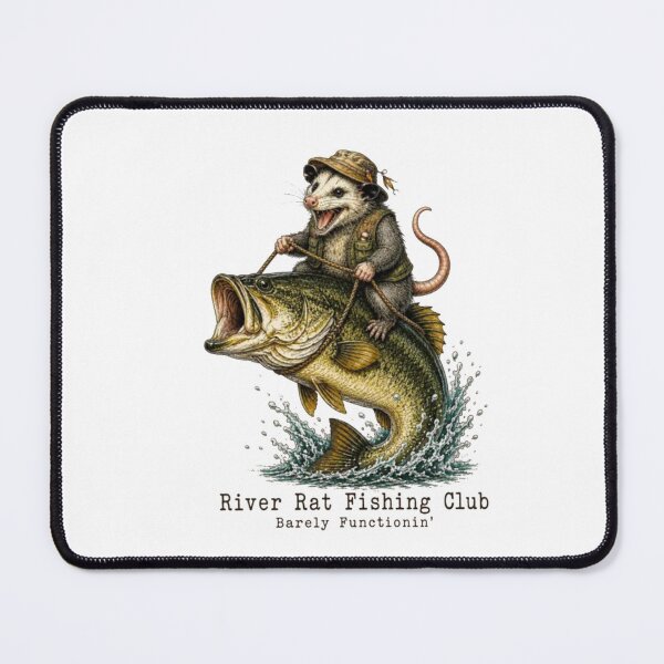 Item preview, River Rat Fishing Club - Barely Function designed and sold by Gbriel3.