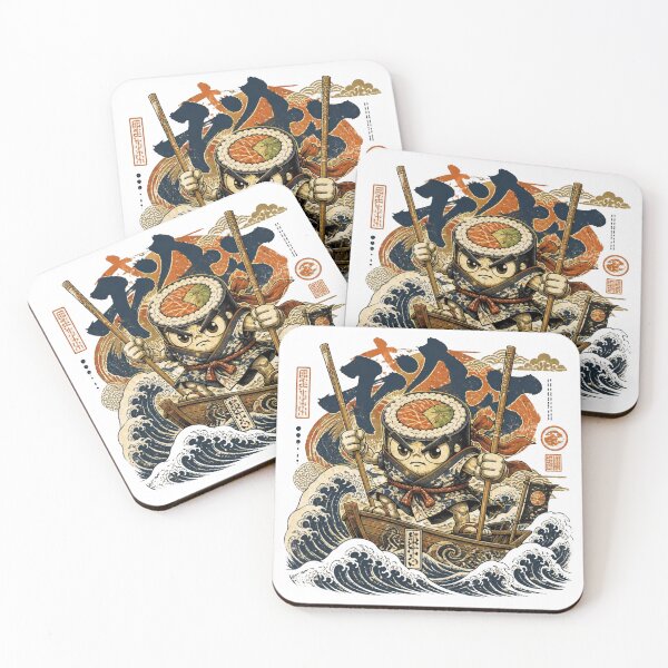 Item preview, Sushi Samurai – Japanese Ocean Adventure Vintage designed and sold by Cavalier-org.