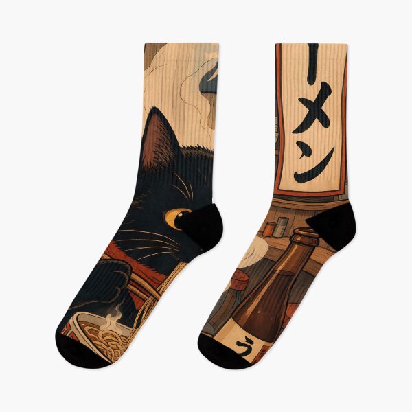 Item preview, Black Cat Ramen designed and sold by SchultzWaltons.