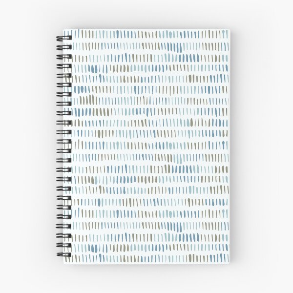 Item preview, whisp patter - stitching lines - white blue designed and sold by Stephanie Fiona Design.