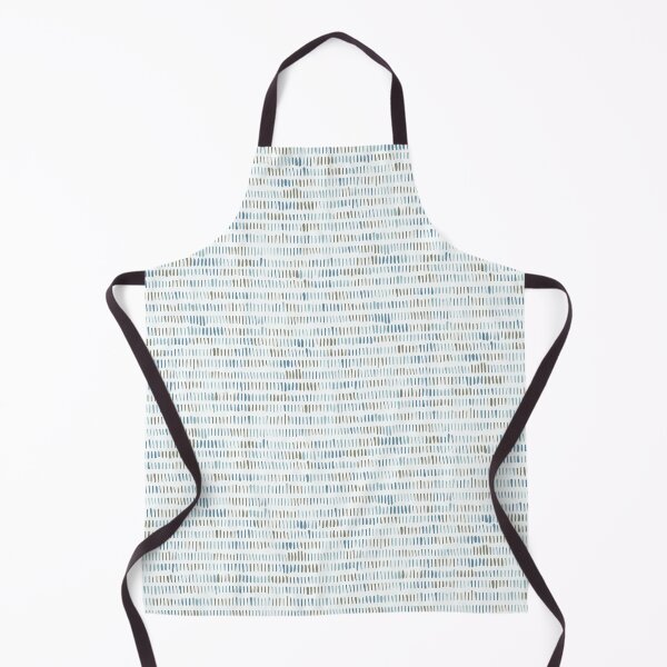 Item preview, whisp patter - stitching lines - white blue designed and sold by Stephanie Fiona Design.