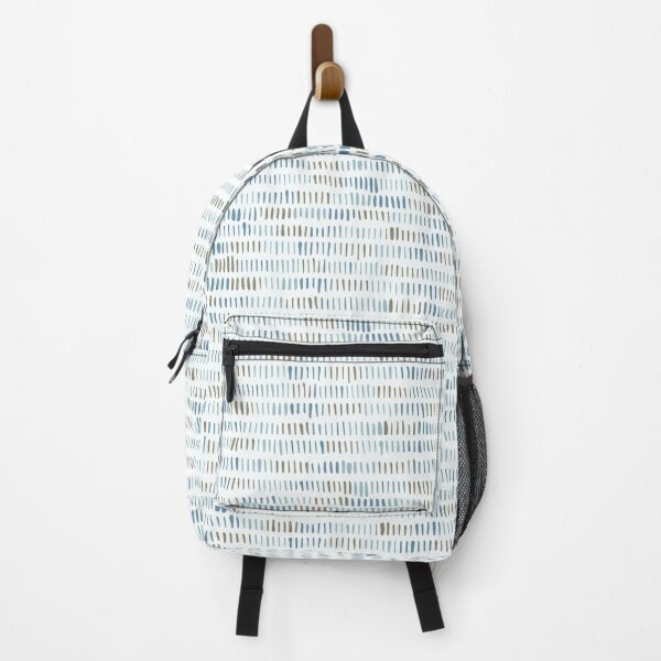 Item preview, whisp patter - stitching lines - white blue designed and sold by Stephanie Fiona Design.