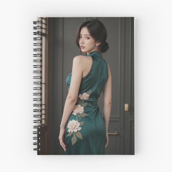 Item preview, Imperial Jade – Elegant Cheongsam Beauty designed and sold by SEIMEI2025.