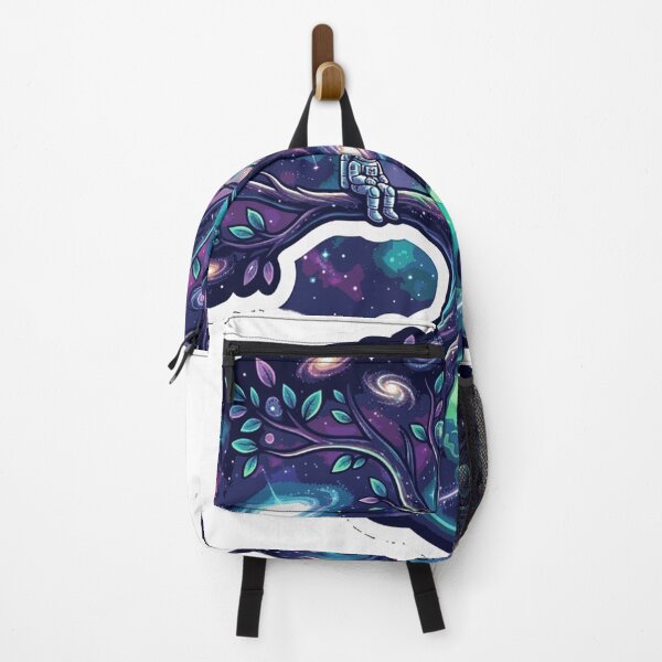 Item preview, Cosmic Tree of Life — Galaxy Branches Rooted in Earth Sticker designed and sold by RoyArt0.