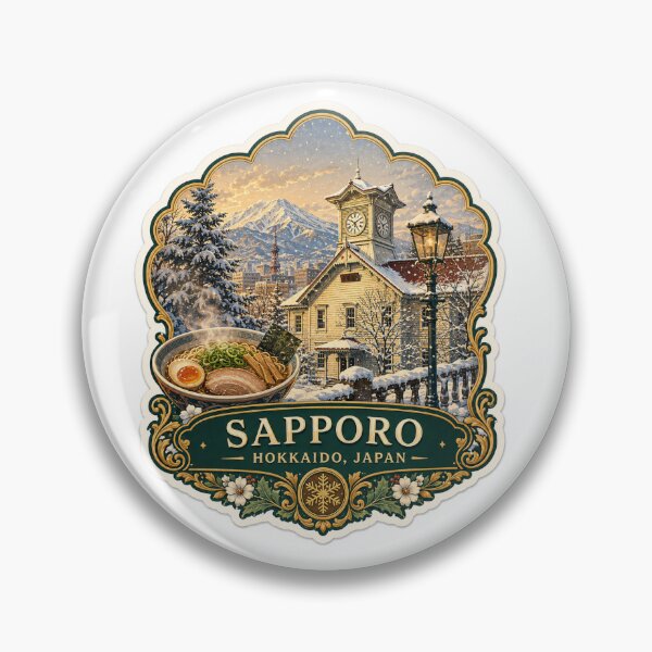Item preview, Sapporo Hokkaido Japan designed and sold by ChicClicker.