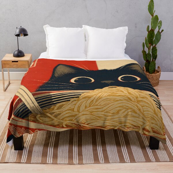 Item preview, Japanese Ramen Cat designed and sold by SchultzWaltons.