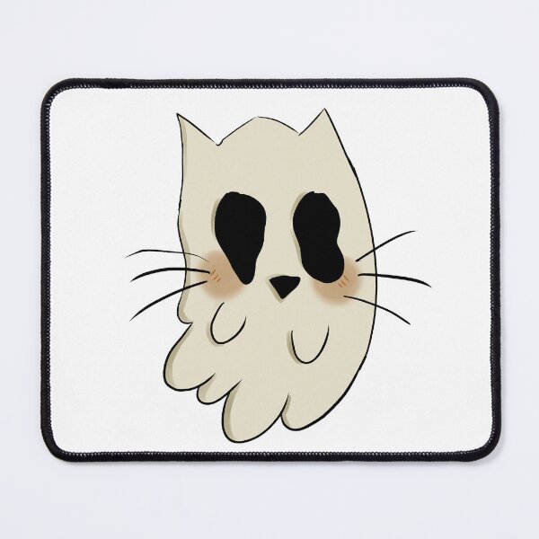Item preview, Ghost kitten | Halloween illustration designed and sold by Halo Design.