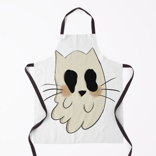 Item preview, Ghost kitten | Halloween illustration designed and sold by Halo Design.