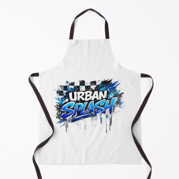 Item preview, Urban Splash: Blue Edition – Bold Graffiti Art Inspired by City Lights designed and sold by MaryvonLogg.