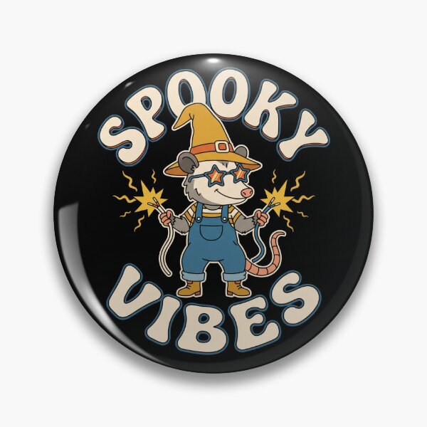 Item preview, Opossum Electrician Halloween Spooky Vibes Retro Groovy designed and sold by MTRBSK11.