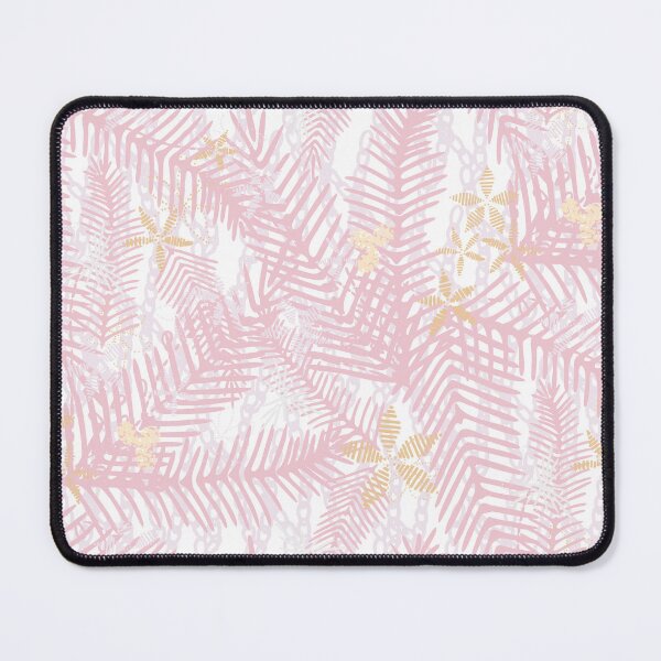 Item preview, stitchscape - stitching lines - pink white orange designed and sold by Stephanie Fiona Design.