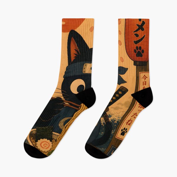 Item preview, Ramen Ninja Black Cat designed and sold by SchultzWaltons.
