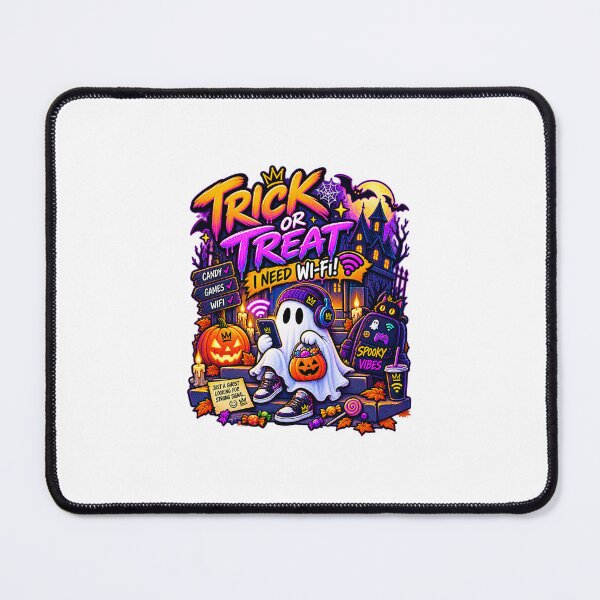 Item preview, Trick or Treat — I Need Wi-Fi designed and sold by MohamedAbozaid1.
