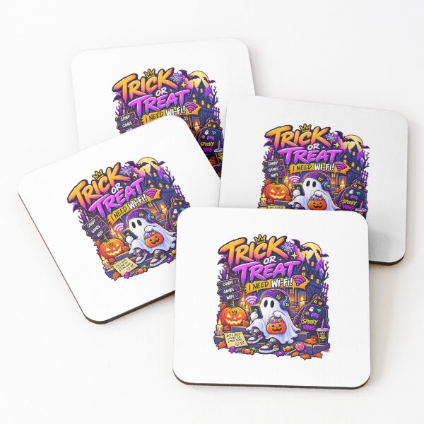 Item preview, Trick or Treat — I Need Wi-Fi designed and sold by MohamedAbozaid1.