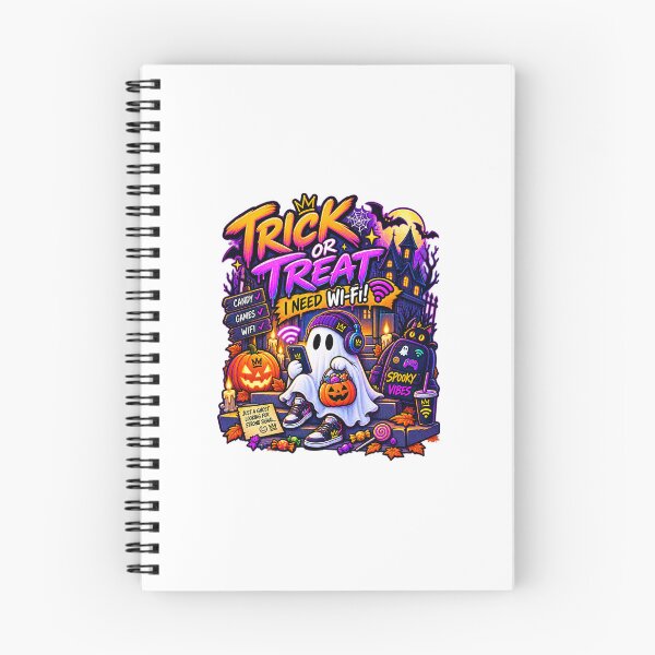 Item preview, Trick or Treat — I Need Wi-Fi designed and sold by MohamedAbozaid1.