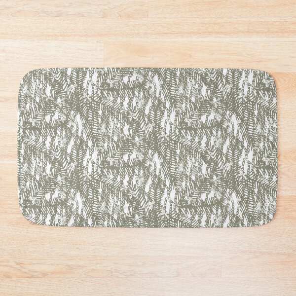 Item preview, stitchscape - stitching lines - green white designed and sold by Stephanie Fiona Design.