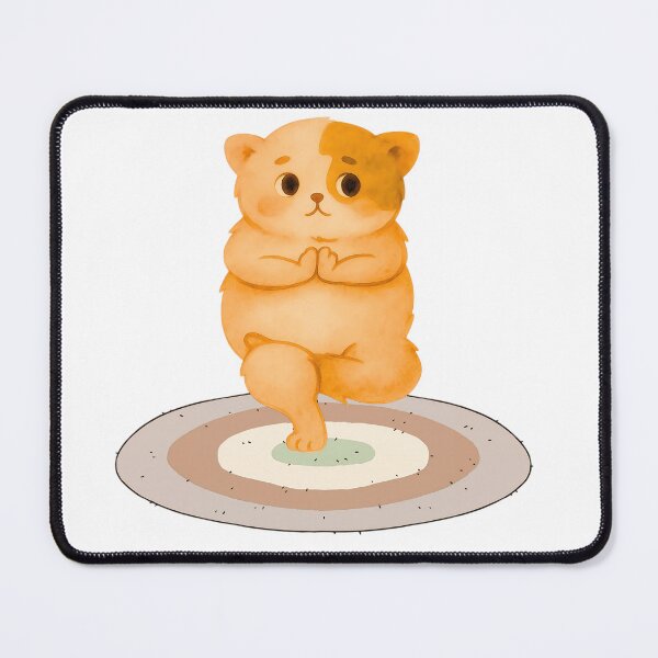 Item preview, Cute Yoga Cat Pose designed and sold by Agnisherl.