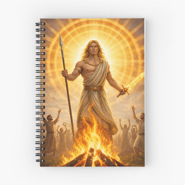 Item preview, Lugnasad - The god Lugh, the sacred fire and the harvest festival designed and sold by NeyhineAngelionShop.