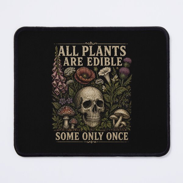 Item preview, All Plants are Edible Some Only Once designed and sold by Animavera.