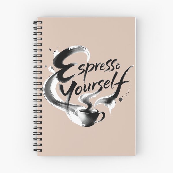 Item preview, Espresso Yourself – Funny Espresso Coffee Lover Quote designed and sold by ManggaeJM.