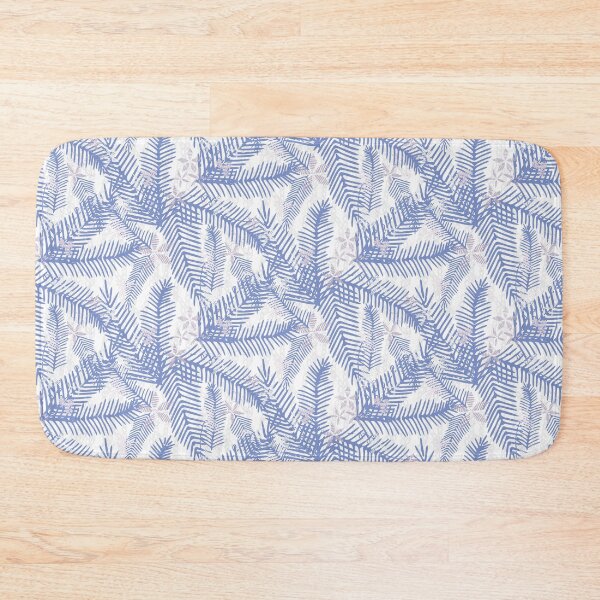 Item preview, stitchscape - stitching lines - blue white designed and sold by Stephanie Fiona Design.