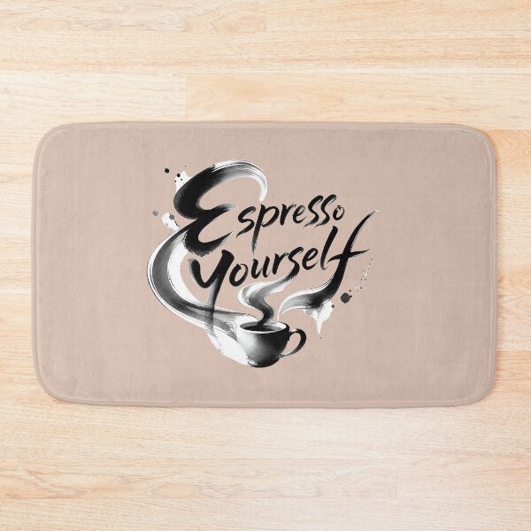Item preview, Espresso Yourself – Funny Espresso Coffee Lover Quote designed and sold by ManggaeJM.