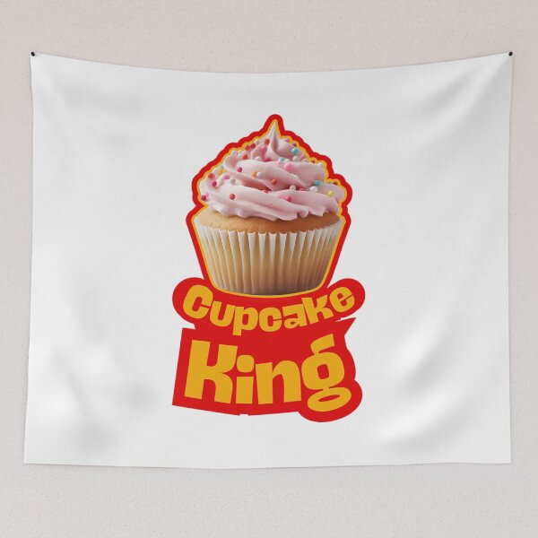 Item preview, Sprinkle Cupcake King designed and sold by latenightcravin.