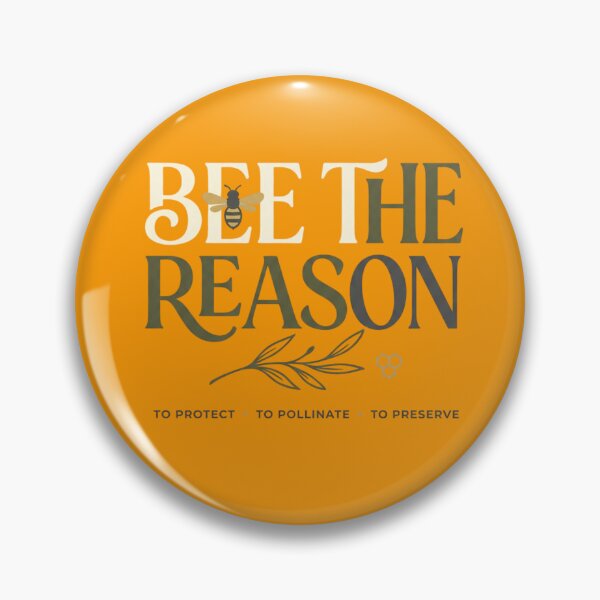 Item preview, Bee The Reason | Premium Bee Conservation Typography designed and sold by Amr Darwish Graphic designer.
