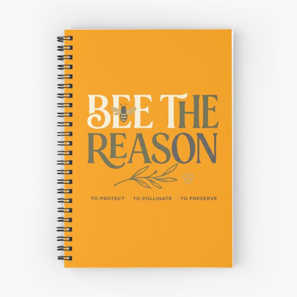 Item preview, Bee The Reason | Premium Bee Conservation Typography designed and sold by Amr Darwish Graphic designer.