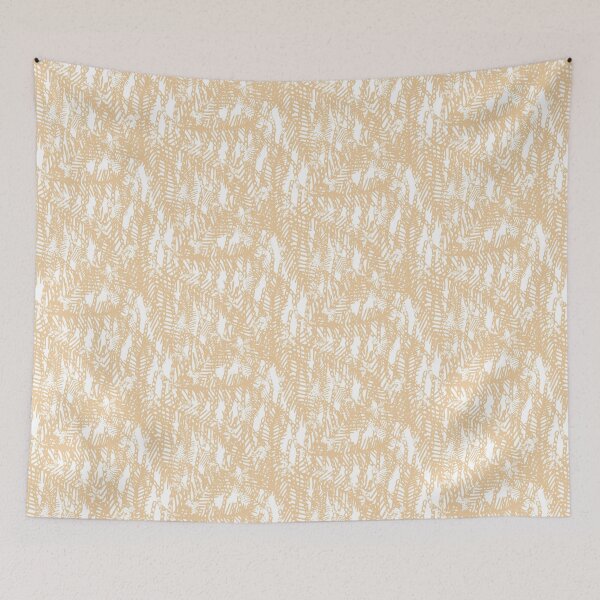 Item preview, stitchscape - stitching lines - orange white designed and sold by Stephanie Fiona Design.