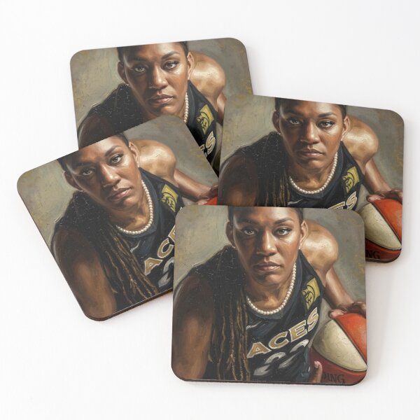 Item preview, Aja Wilson Oil Painting designed and sold by maretsad.