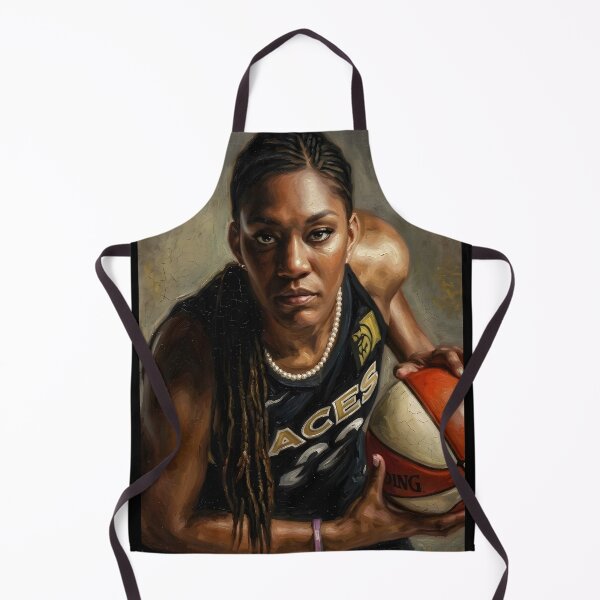Item preview, Aja Wilson Oil Painting designed and sold by maretsad.