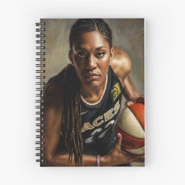 Item preview, Aja Wilson Oil Painting designed and sold by maretsad.