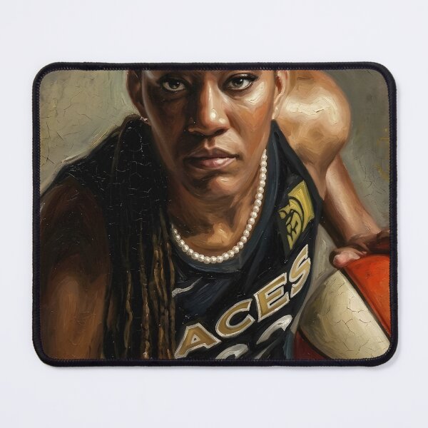 Item preview, Aja Wilson Oil Painting designed and sold by maretsad.